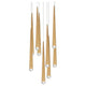 Modern Forms - Cascade LED 9 Light Crystal Round Chandelier - Lights Canada