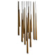 Modern Forms - Cascade LED 15 Light Crystal Round Chandelier - Lights Canada