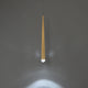 Modern Forms - Cascade 19" LED Single Light Crystal Pendant - Lights Canada