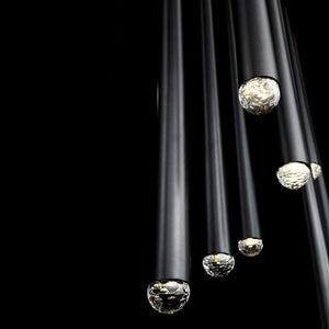 Modern Forms - Cascade LED 23 Light Crystal Linear Chandelier - Lights Canada