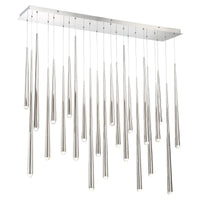 Cascade LED 23 Light Crystal Linear Chandelier