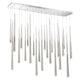 Modern Forms - Cascade LED 23 Light Crystal Linear Chandelier - Lights Canada