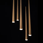 Modern Forms - Cascade LED 5 Light Etched Glass Round Chandelier - Lights Canada
