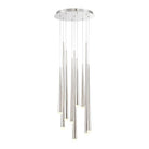 Modern Forms - Cascade LED 9 Light Etched Glass Round Chandelier - Lights Canada