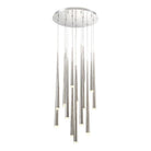 Modern Forms - Cascade LED 15 Light Etched Glass Round Chandelier - Lights Canada