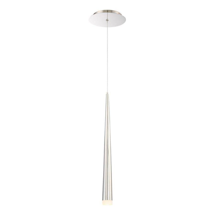 Modern Forms - Cascade 19" LED Single Light Etched Glass Pendant - Lights Canada