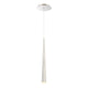 Modern Forms - Cascade 19" LED Single Light Etched Glass Pendant - Lights Canada