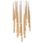 Modern Forms - Cascade LED 21 Light Etched Glass Round Chandelier - Lights Canada