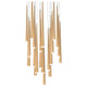 Modern Forms - Cascade LED 21 Light Etched Glass Round Chandelier - Lights Canada