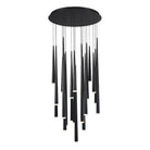 Modern Forms - Cascade LED 21 Light Etched Glass Round Chandelier - Lights Canada
