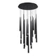 Modern Forms - Cascade LED 21 Light Etched Glass Round Chandelier - Lights Canada