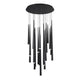 Modern Forms - Cascade LED 21 Light Etched Glass Round Chandelier - Lights Canada