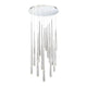 Modern Forms - Cascade LED 21 Light Etched Glass Round Chandelier - Lights Canada