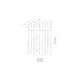 Modern Forms - Cascade LED 23 Light Etched Glass Linear Chandelier - Lights Canada
