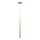 Modern Forms - Cascade 28" LED Single Light Etched Glass Pendant - Lights Canada