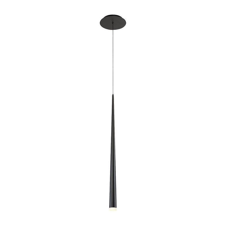 Modern Forms - Cascade 28" LED Single Light Etched Glass Pendant - Lights Canada