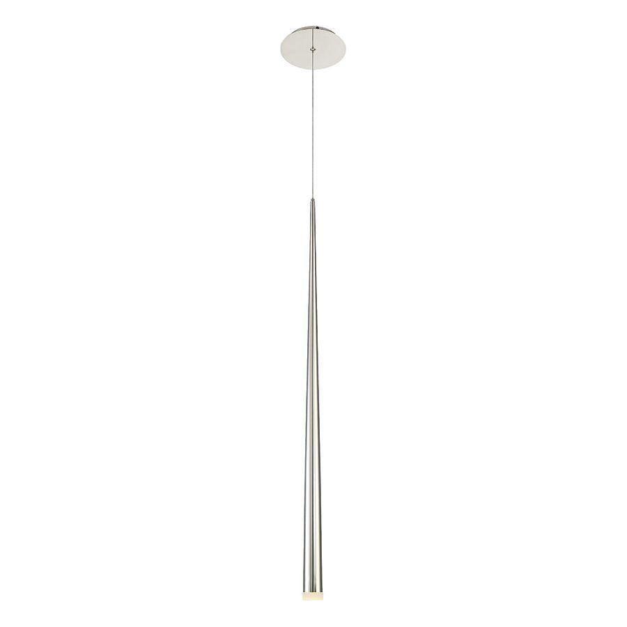Modern Forms - Cascade 37" LED Single Light Etched Glass Pendant - Lights Canada