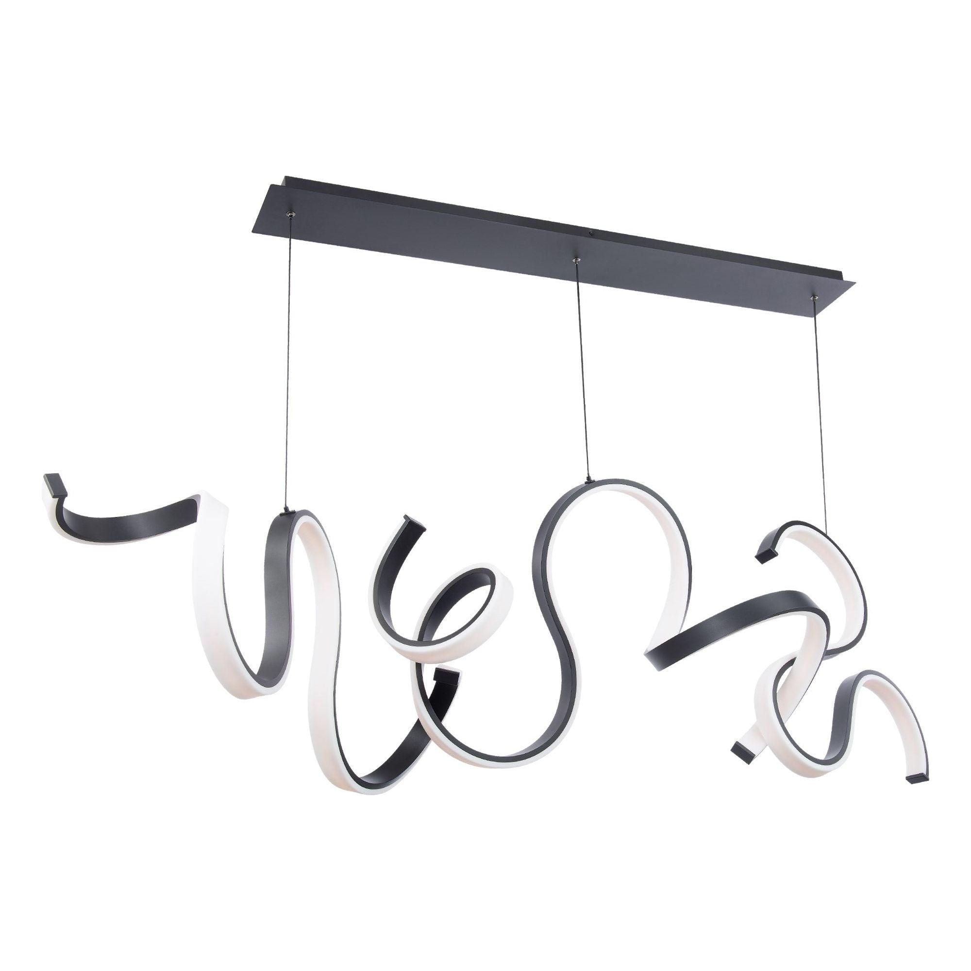 Modern Forms - Tempest 67" LED 3 Light Linear Pendant - Lights Canada