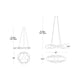 dweLED - Interlace 28" LED Pendant - Lights Canada