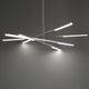 Modern Forms - Stacked LED Chandelier - Lights Canada