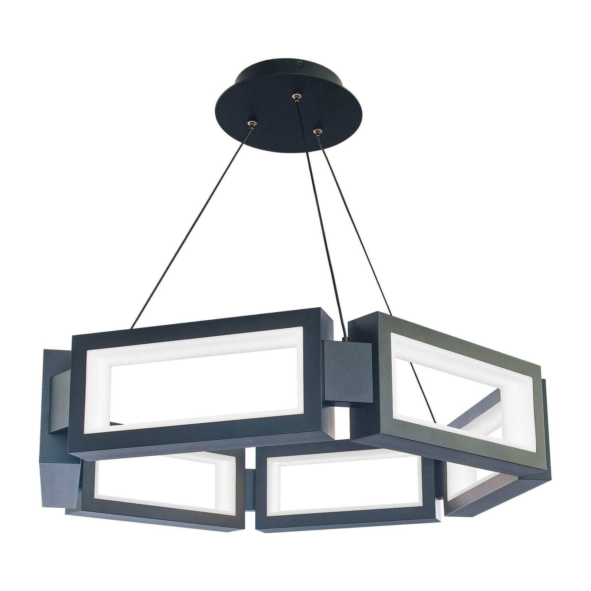 Modern Forms - Mies 27" LED Chandelier - Lights Canada