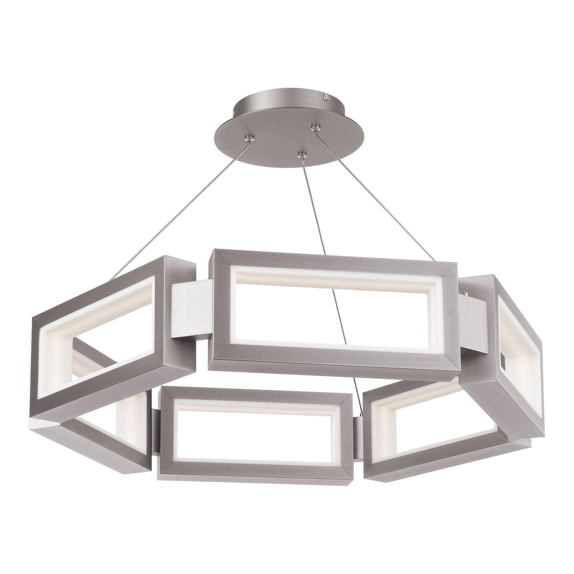 Modern Forms - Mies 27" LED Chandelier - Lights Canada