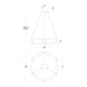 Modern Forms - Mies 27" LED Chandelier - Lights Canada
