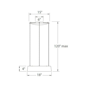 Modern Forms - Gilt 18" LED Chandelier - Lights Canada