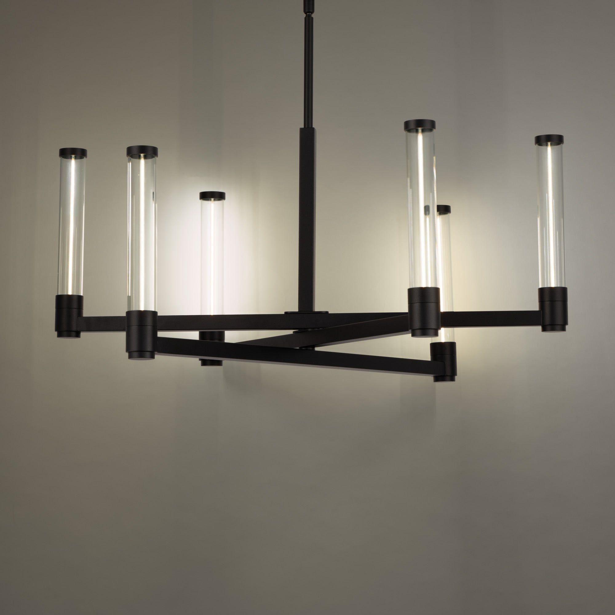 dweLED - Jedi 27" LED Chandelier - Lights Canada