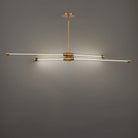 dweLED - Jedi 45" LED Linear Chandelier - Lights Canada