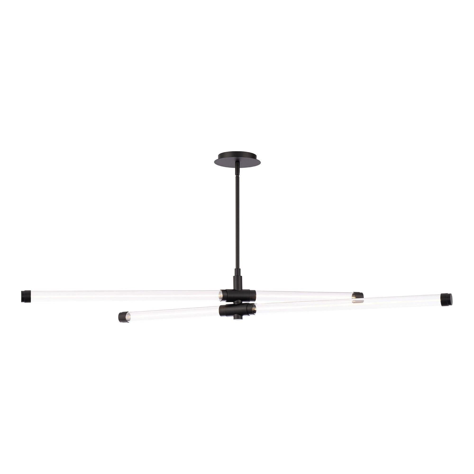dweLED - Jedi 45" LED Linear Chandelier - Lights Canada