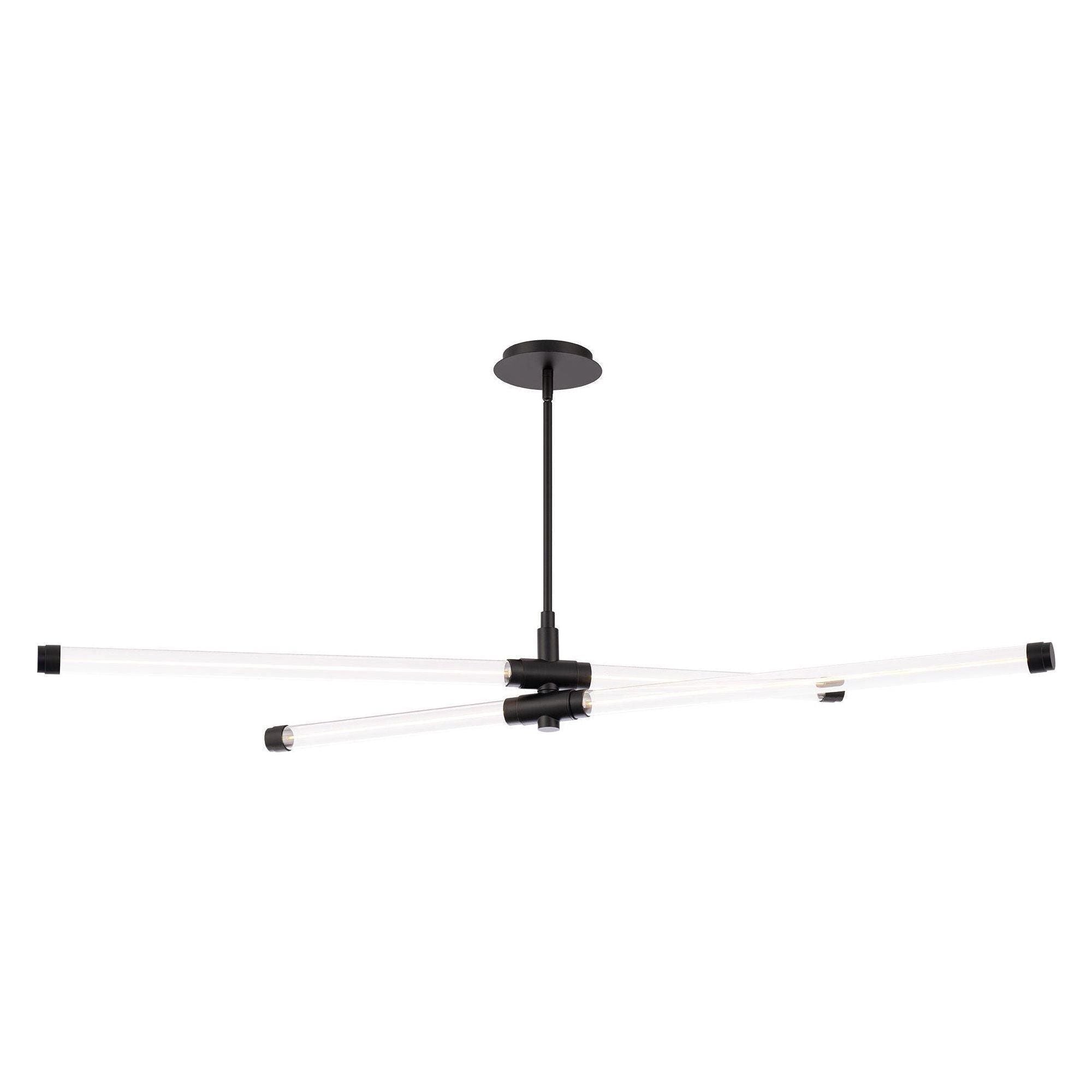 dweLED - Jedi 45" LED Linear Chandelier - Lights Canada