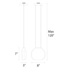 dweLED - Lolli 3" LED Pendant - Lights Canada