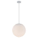 dweLED - Niveous 13.8" LED Pendant - Lights Canada