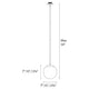 dweLED - Niveous 10" LED Pendant - Lights Canada