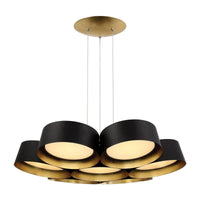 Marimba 34" LED Chandelier