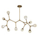 Modern Forms - Catalyst LED 10 Light Vertical Chandelier - Lights Canada
