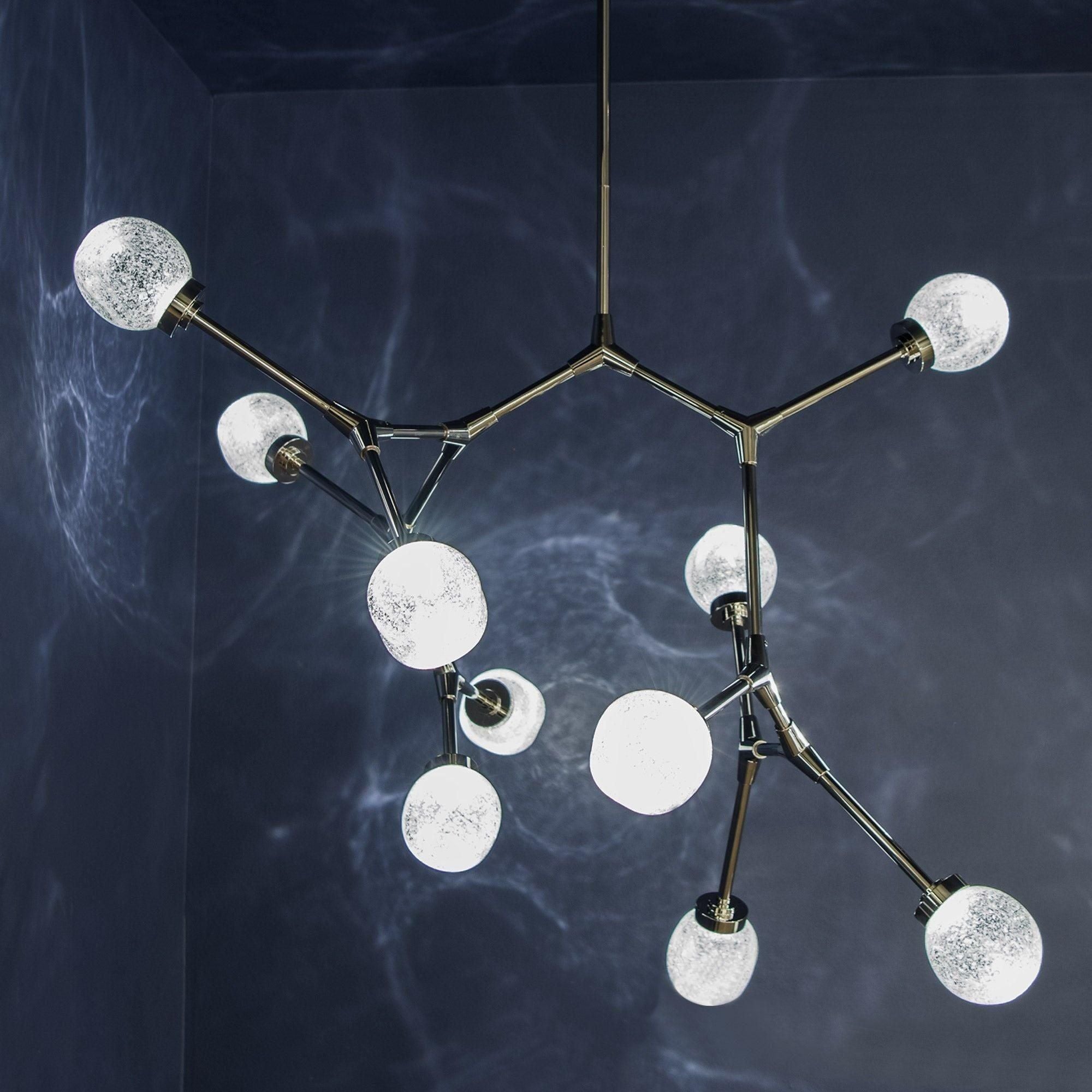 Modern Forms - Catalyst LED 10 Light Vertical Chandelier - Lights Canada