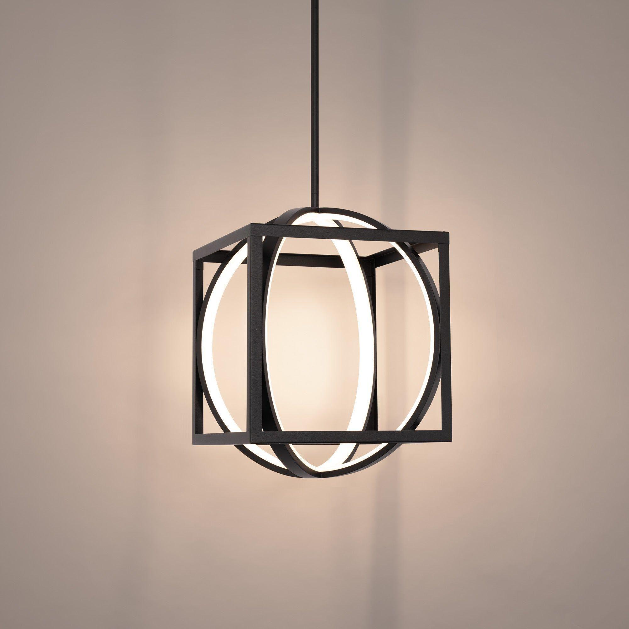 dweLED - Geometrix 12.6" LED Pendant - Lights Canada