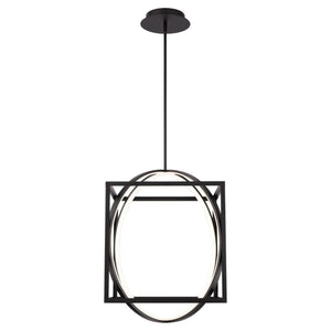 dweLED - Geometrix 18.9" LED Pendant - Lights Canada