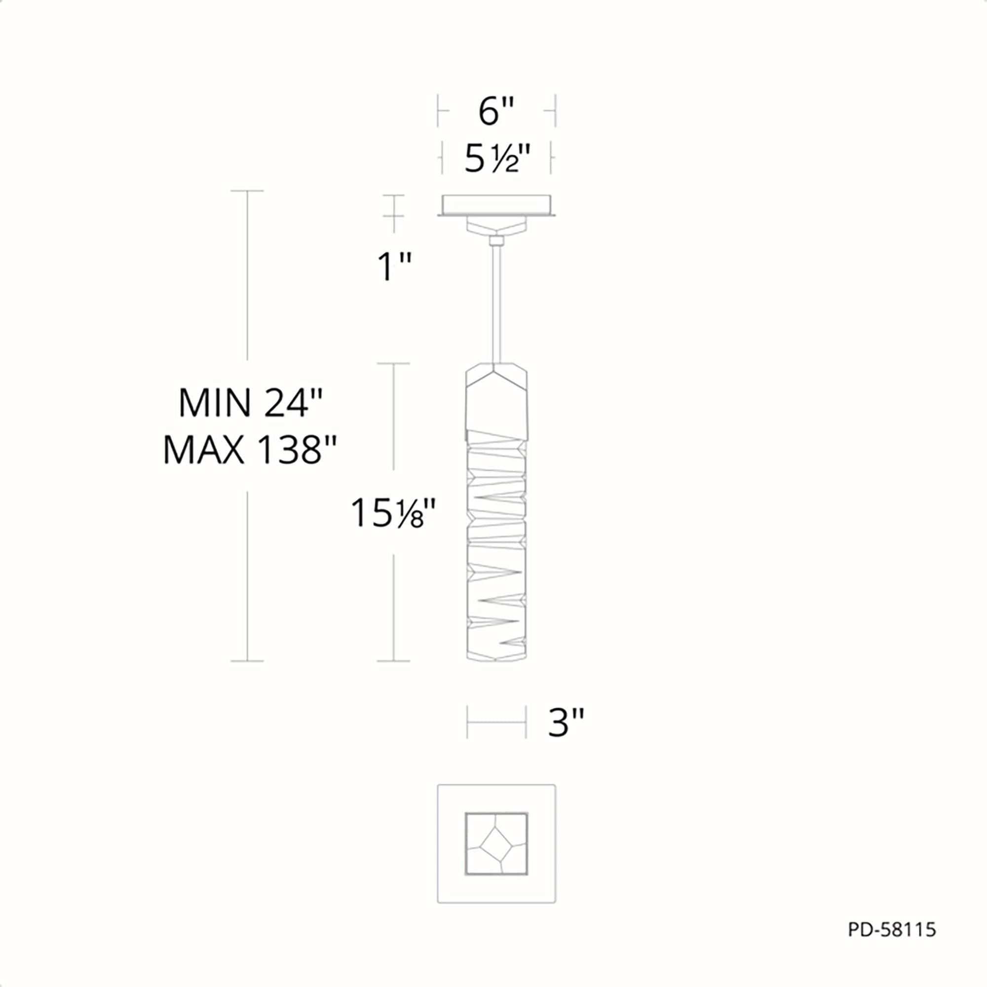 Modern Forms - Juliet 15" LED Pendant - Lights Canada