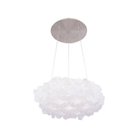 Fluffy 22" LED Pendant