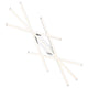 dweLED - Divergence 43.8" LED Chandelier - Lights Canada