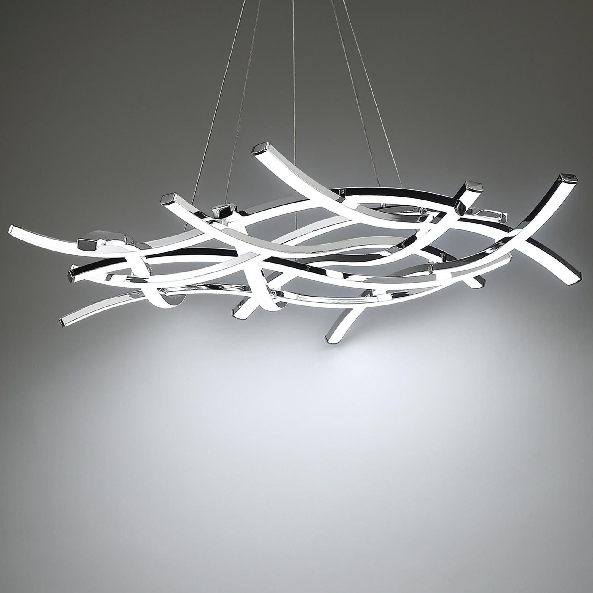 dweLED - Divergence 43.8" LED Chandelier - Lights Canada