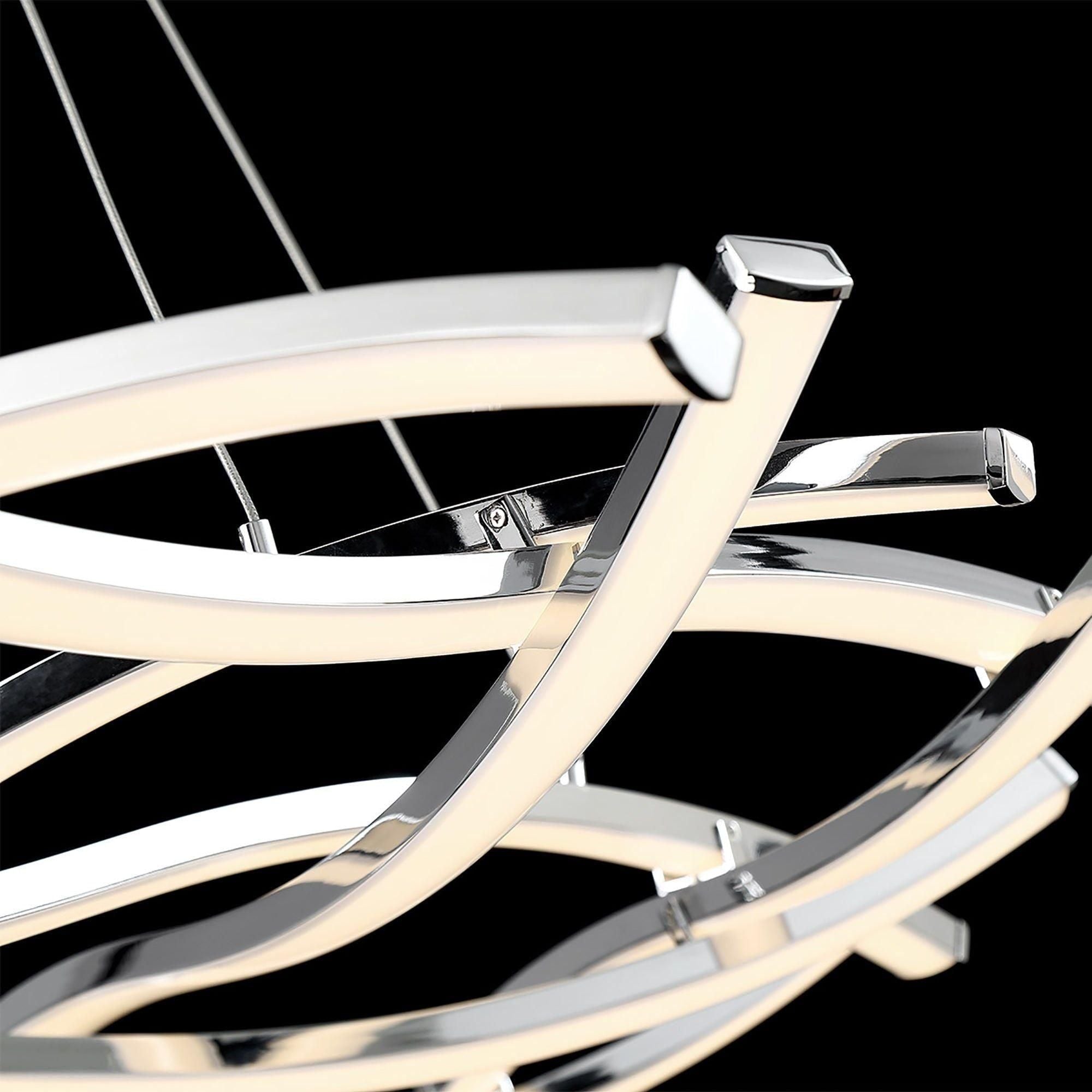 dweLED - Divergence 43.8" LED Chandelier - Lights Canada