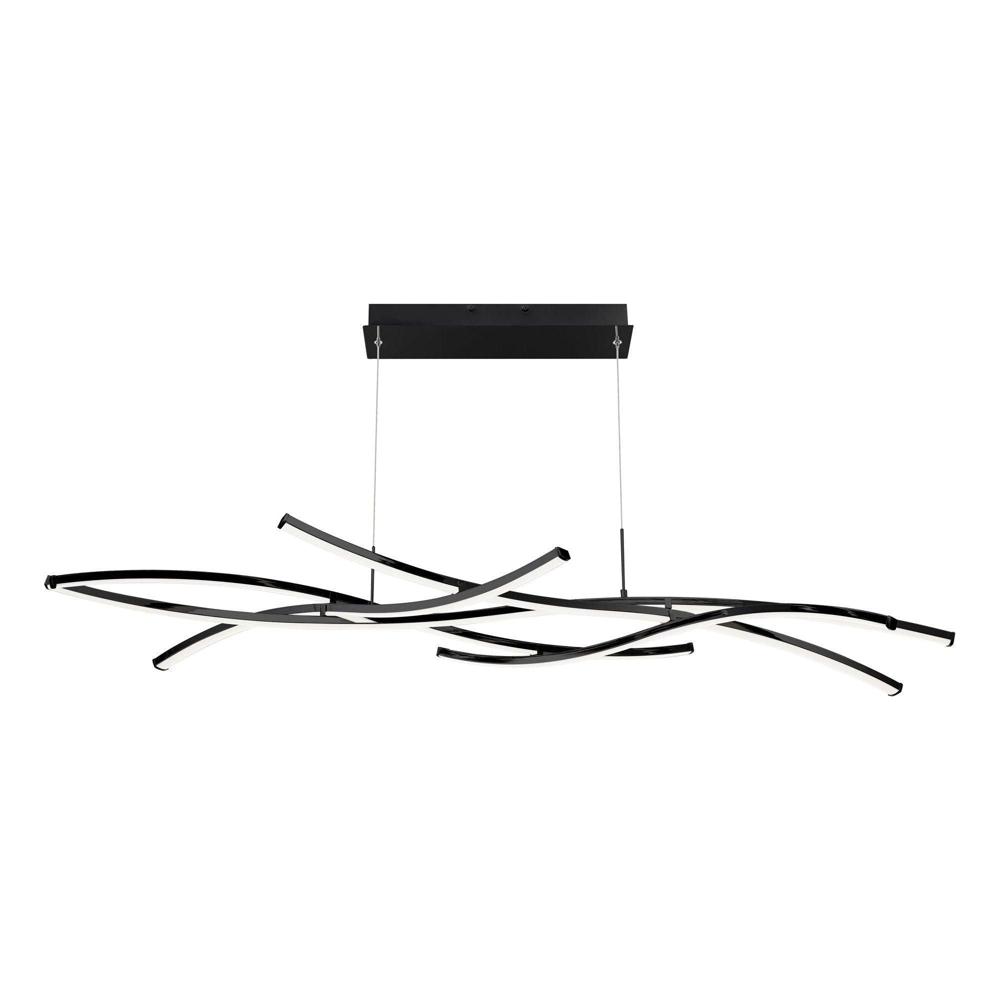 dweLED - Divergence 22.4" LED Linear Chandelier - Lights Canada