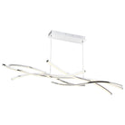 dweLED - Divergence 22.4" LED Linear Chandelier - Lights Canada