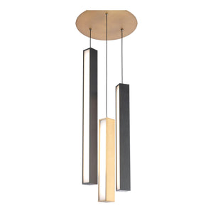 Modern Forms - Chaos LED 3 Light Round Pendant - Lights Canada