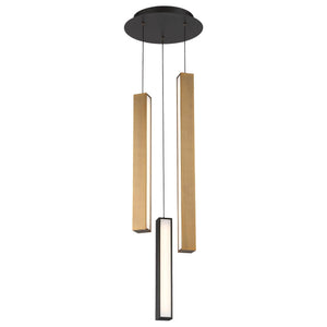 Modern Forms - Chaos LED 3 Light Round Pendant - Lights Canada