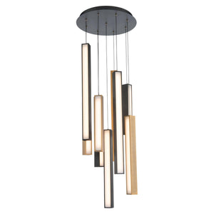 Modern Forms - Chaos LED 9 Light Round Pendant - Lights Canada